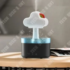 Aromaterapi diffuser - TECH DISCOUNT - Regnbågsmoln - 500ml - Ultrasonisk - Flerfärgad