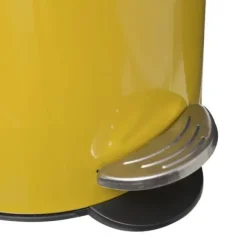 Atmosphéra 3 liters pedalbehållare i metall - Gul