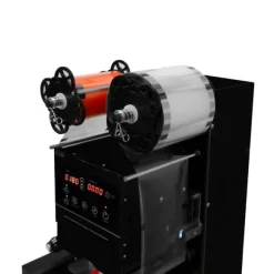 Automatisk Boba Koppförslutningsmaskin 500W & Bubble Tea Shaker GRATIS Filmbox 500-650 Koppar per Timme Plast Papper 90/95 mm Diameter Rostfritt stål | CDON