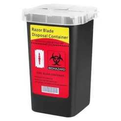 Avfallsbehållare - rakblad