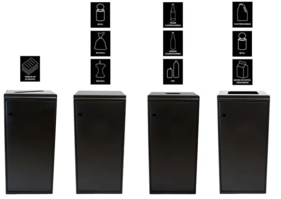 Avfallshantering NORDEX 125L utan hål