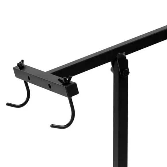 Avfallskomprimator - Manuell soptunnspress - Höjdjusterbar - Stål - För hem, trädgård och restaurang - Svart