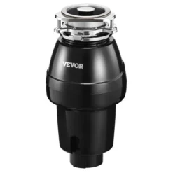 Avfallskvarn, 18.5x18.5x37 cm, rostfritt stål