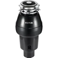 Avfallskvarn, 18.5x18.5x37 cm, rostfritt stål