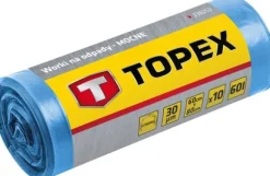 Avfallspåsar 120 l, blå, 40 mikron