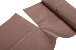 Avfallspåsar 120 L, bruna, 35 mic, 10 st.