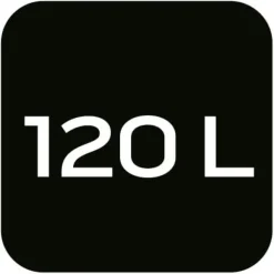 Avfallspåsar 120 L, bruna, 35 mic, 10 st.