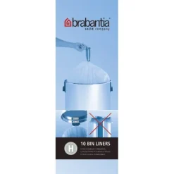 Avfallspåsar Brabantia smartfix 50 liter -1 rulle med 10 påsar (modell H)