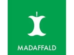 Avfallsskylt MADAFFALD 12x12 cm,1 st