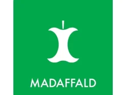 Avfallsskylt MADAFFALD 12x12 cm,1 st