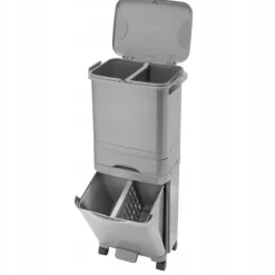 Avfallssorteringsbehållare Hemsoptunna för köket Hjul