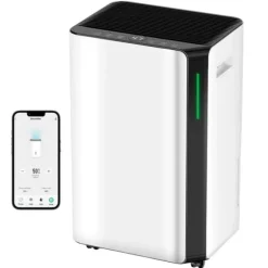 Avfuktare, Effektiv Fuktighetskontroll, Bärbar Design,EU Plug-c, BD068C 16L Med WIFI