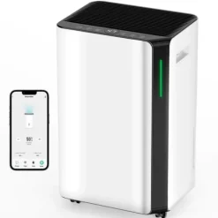 Avfuktare, Effektiv Fuktighetskontroll, Bärbar Design,EU Plug-c, BD068C 16L Med WIFI