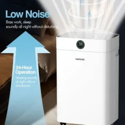 Avfuktare, 20L kapacitet, automatiska funktioner,EU-kontakt, VIT