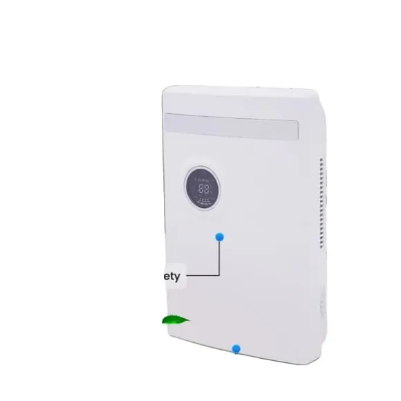 Avfuktare, 2200ml tank, 100W effekt, 30 m² täckning, 350-500 g daglig kapacitet, kompakt design