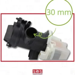 Avloppspump för BOSCH, NEFF, SIEMENS tvättmaskiner