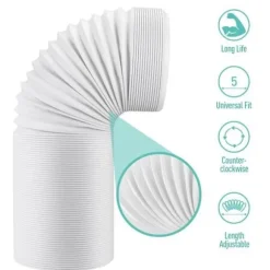 Avloppsrör - Universell - 13CM - Längd 32-150cm - Högkvalitativ PP - Lätt installation