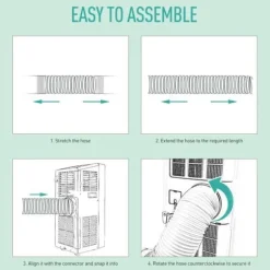 Avloppsrör - Universell - 13CM - Längd 32-150cm - Högkvalitativ PP - Lätt installation