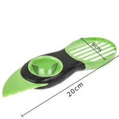 Avokadoskalare Skär fruktskärare Grönt köksredskap