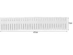 Avskiljare till Låda / Garderob / Byrå - Justerbar & Klippbar