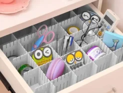 Avskiljare till Låda / Garderob / Byrå - Justerbar & Klippbar