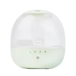 Badabulle Bubble Luftfuktare - Säkerställer bra luftfuktighetsnivå - Integrerad nattlampa - 360° Munstycke - Upp till 16 timmars batteritid (2L)