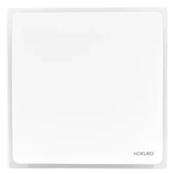 Badrumsfläkt humidistat NORTADA HOKURO URO WP-120 H timer vit