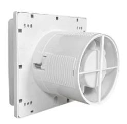 Badrumsfläkt humidistat NORTADA HOKURO URO WP-120 H timer vit