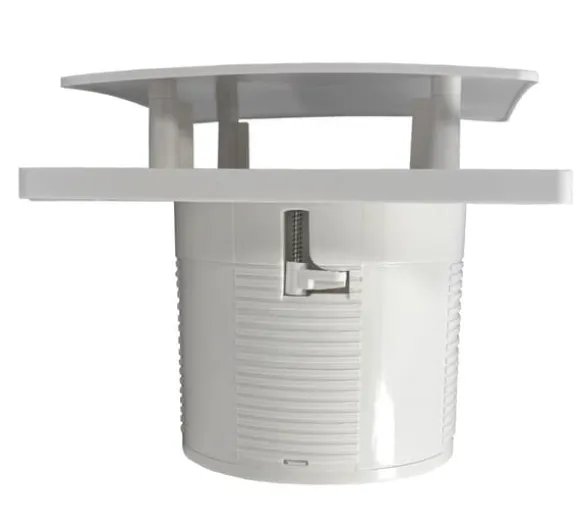 Badrumsfläkt humidistat NORTADA HOKURO URO WP-120 H timer vit