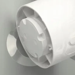 Badrumsfläkt WINDY 120 T SVART