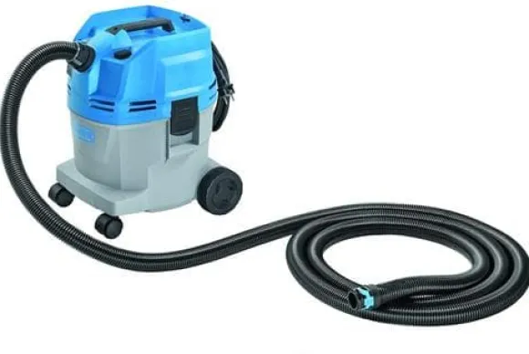 BAIER Kompakt och liten torr- och våtdammsugare med stickkontakt och manuell filterrengöring