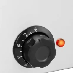 Bain marie elvärmare med kran 4 x GN 1/4 600 W