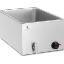 Bain-marie elvärmare med kran för GN 1/1 600 W behållare