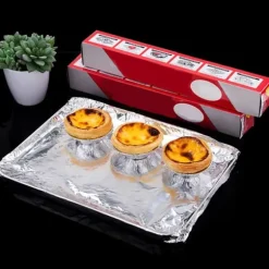 Bakfolie Säker Värmebeständig Pålitlig Mångsidig Hållbar Aluminiumfolie Papper För Hemkök