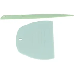 Bakning Frigöringskniv Plast degskrapa Kaka Bakverktyg för att göra bröd pizzakaka grön