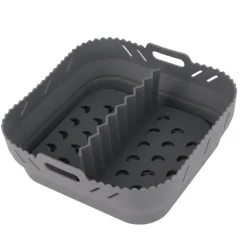 Bakpanna i silikon med matta för Square Air Fryer