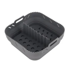 Bakpanna i silikon med matta för Square Air Fryer