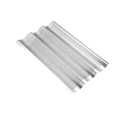 Bakplåt för Baguette, i Rostfritt Stål