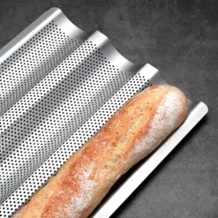 Bakplåt för Baguette, i Rostfritt Stål