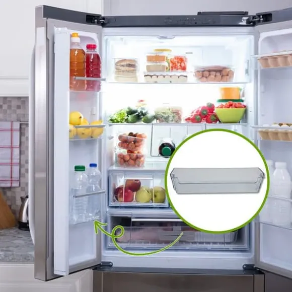 Balkonghylla för kylskåp Gorenje 407845 - Gorenje varumärke - Mått 46x12x9 cm