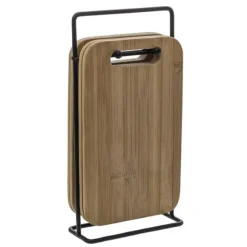 Bambu skärbräda - set om 4