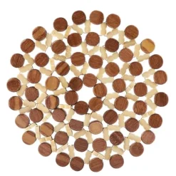 Bambu värmebeständig bordsmatta bordsunderlägg (stor)