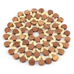 Bambu värmebeständig bordsmatta bordsunderlägg (stor)