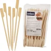 Bambu-burgertandpetare 15 cm 50 st.
