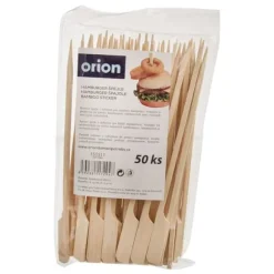 Bambu-burgertandpetare 15 cm 50 st.