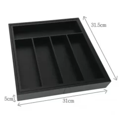 BAMBUINSTÄLLNING TILL KINGHOFF LÅDA KH-1745 svart