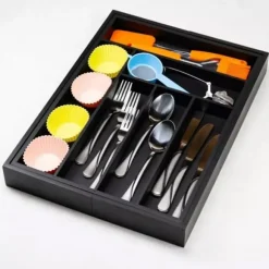 BAMBUINSTÄLLNING TILL LÅDA KINGHOFF KH-1747 svart