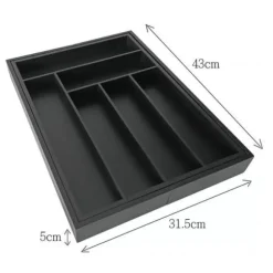 BAMBUINSTÄLLNING TILL LÅDA KINGHOFF KH-1747 svart