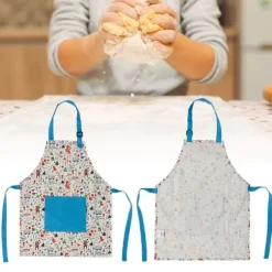 Barn Barn Matlagning Bakning Målning Förkläde Kockar Kök Hem