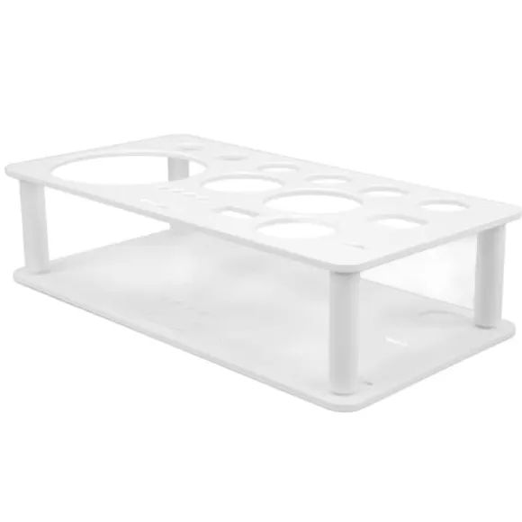 Bartender Tool Holder Stand - Platssparande Avtagbar Plast Organizer för Bar och Home White